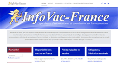 Desktop Screenshot of infovac.fr